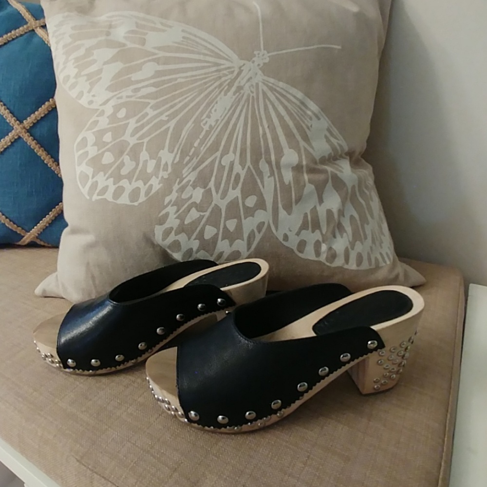 Free People Studded Mules - Picture 2 of 6